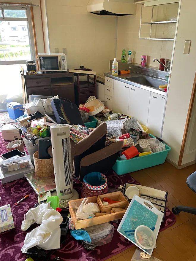 不用品回収 before